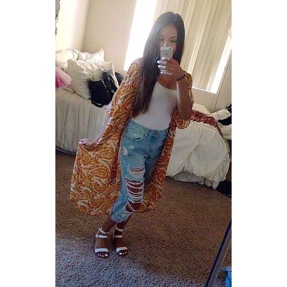 La Hearts Sweaters - PacSun LA Hearts kimono